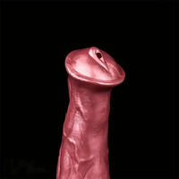 11.22in Big Horse Cock Silicone Soft Animal Penis Dildo Vaginal Massager