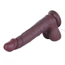 11.22in Real G-spot Penis Anal Dual Density Silicone Ejaculating Dildo