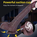 11.22in Real G-spot Penis Anal Dual Density Silicone Ejaculating Dildo