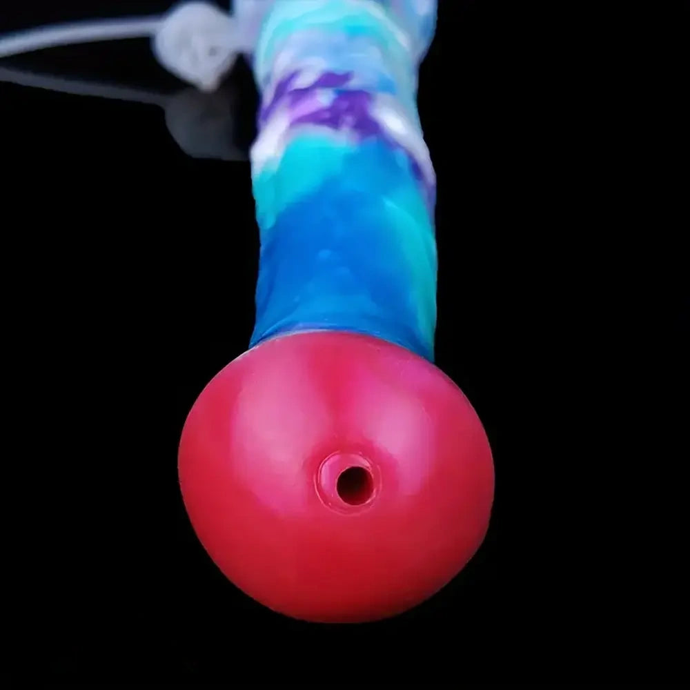 11.22in Realistic Horse Silicone Squirting Soft Large Cock Dildo