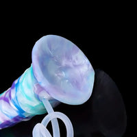 11.22in Realistic Horse Silicone Squirting Soft Large Cock Dildo
