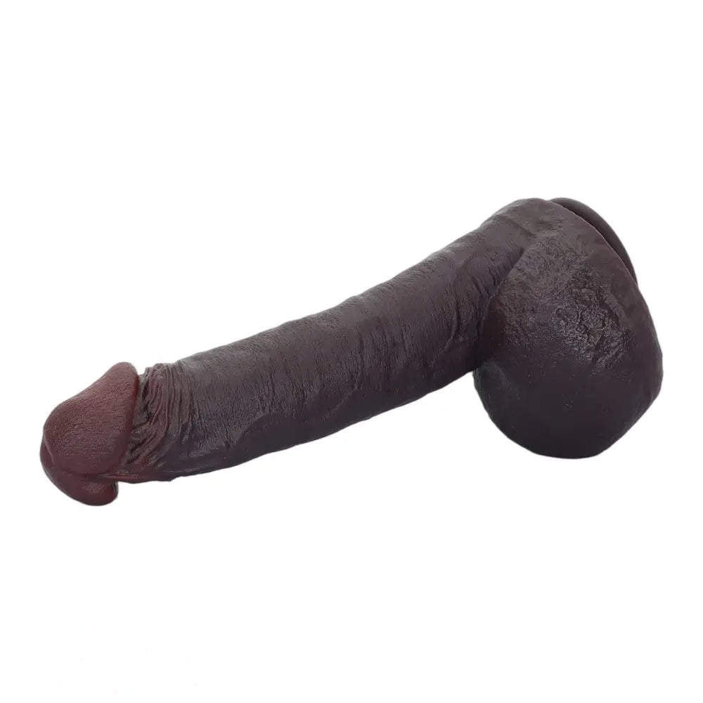 11.35in Real Feeling Dual Density Silicone Big Dildo Vaginal Anal Cock Sex Toy