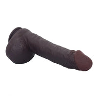 11.35in Real Feeling Dual Density Silicone Big Dildo Vaginal Anal Cock Sex Toy