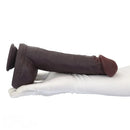 11.35in Real Feeling Dual Density Silicone Big Dildo Vaginal Anal Cock Sex Toy