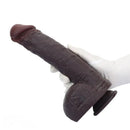 11.35in Real Feeling Dual Density Silicone Big Dildo Vaginal Anal Cock Sex Toy