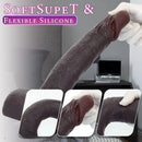 11.35in Real Feeling Dual Density Silicone Big Dildo Vaginal Anal Cock Sex Toy
