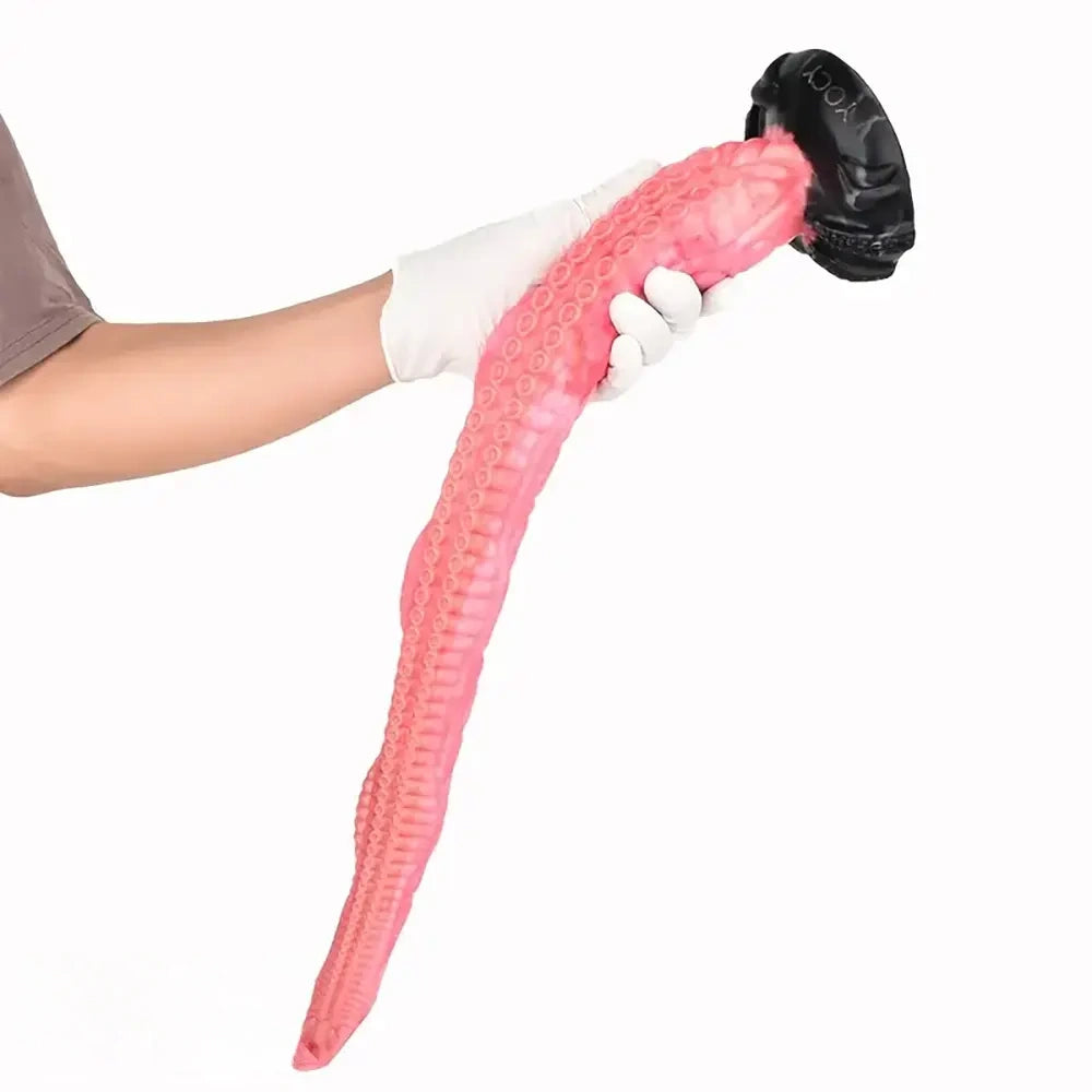 11.3in 13.77in 17.71in 21.65in Octopus Fantasy Creature Huge Long Dildo
