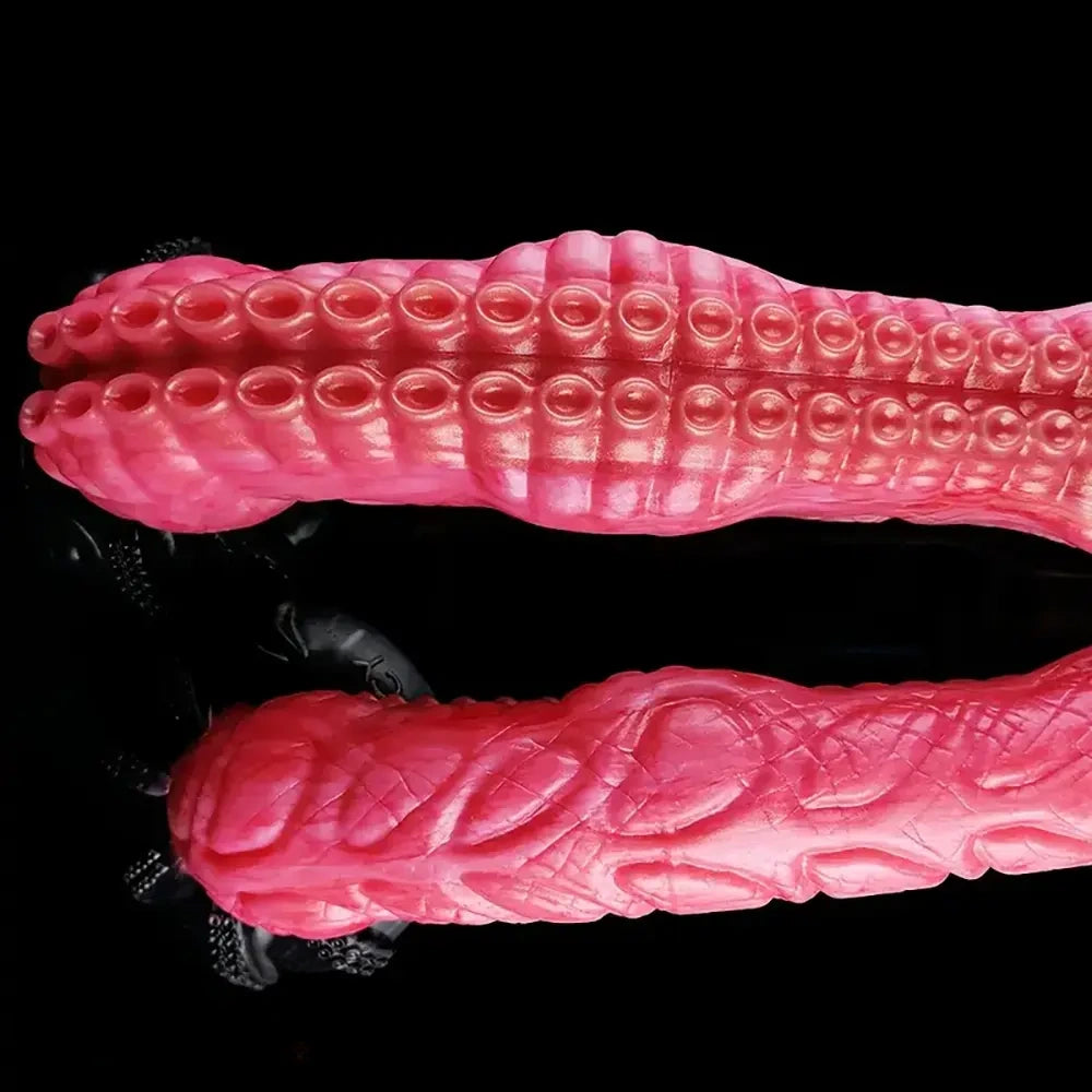 11.3in 13.77in 17.71in 21.65in Octopus Fantasy Creature Huge Long Dildo