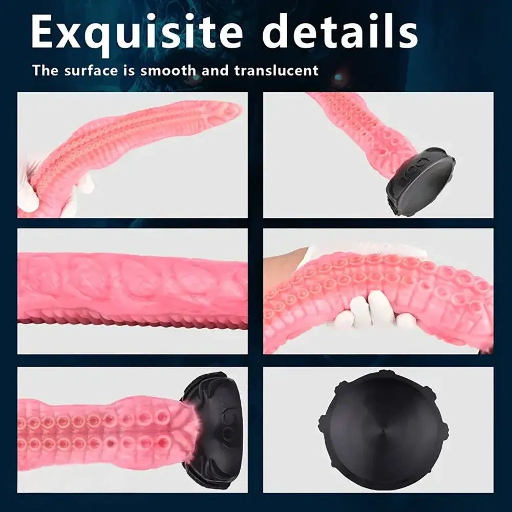 11.3in 13.77in 17.71in 21.65in Octopus Fantasy Creature Huge Long Dildo