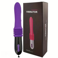 11.3in Rechargeable Automatic Thrusting Dildo Vibrator 10-Speed Vibration