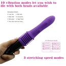 11.3in Rechargeable Automatic Thrusting Dildo Vibrator 10-Speed Vibration