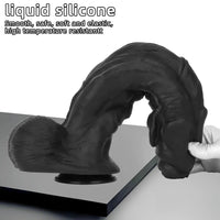 11.41in 12.6in 15in Super Big Silicone Soft Black Fantasy Love Sex Dildo