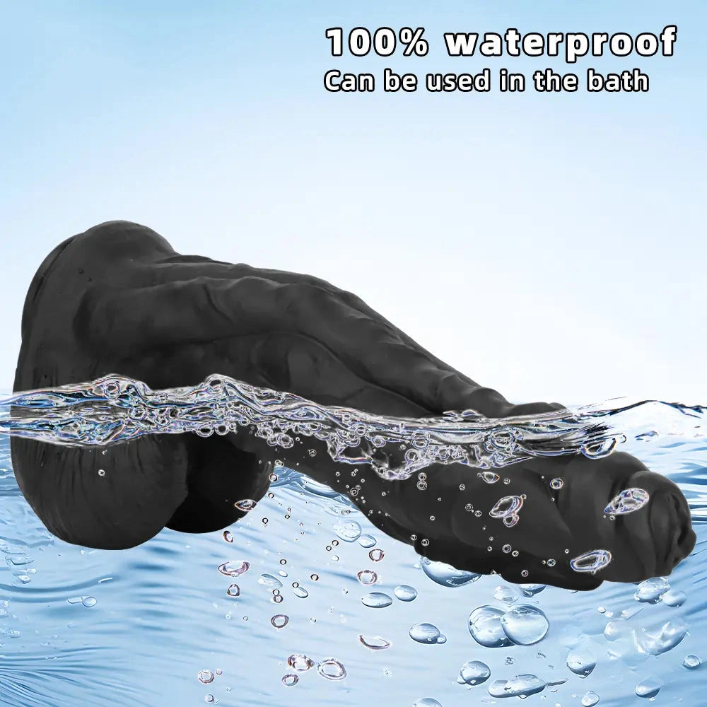 11.41in 12.6in 15in Super Big Silicone Soft Black Fantasy Love Sex Dildo