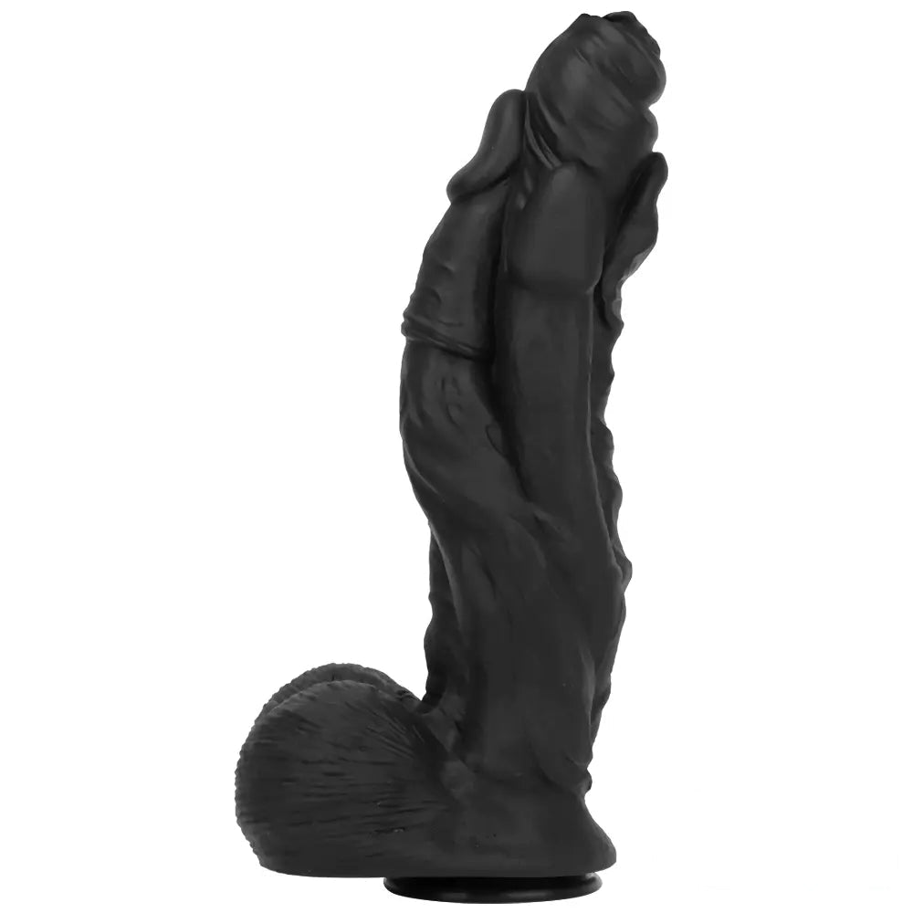 11.41in 12.6in 15in Super Big Silicone Soft Black Fantasy Love Sex Dildo