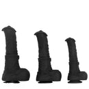 11.41in 13.18in 14.56in Big Long Black Silicone Thick Dildo Indoor Sex Toy