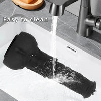 11.41in 13.18in 14.56in Big Long Black Silicone Thick Dildo Indoor Sex Toy