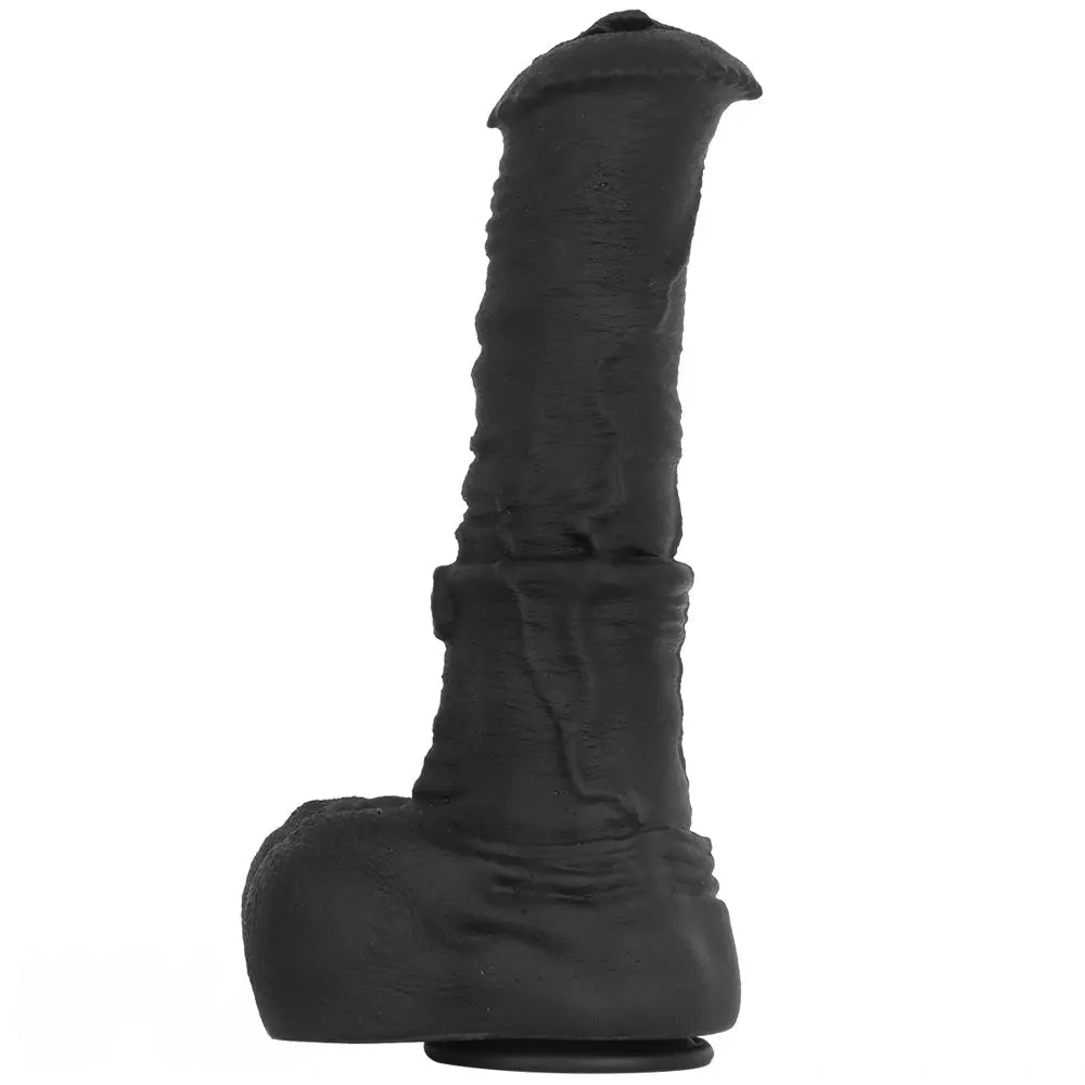11.41in 13.18in 14.56in Big Long Black Silicone Thick Dildo Indoor Sex Toy