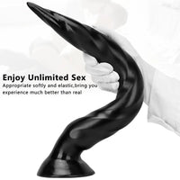 11.41in 14.56in 17.71in Super Large Long Thick Sharp Butt Plug Dildo