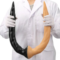 11.41in 14.56in 17.71in Super Large Long Thick Sharp Butt Plug Dildo