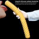 11.41in 15in 18.11in Liquid Large Soft Long Silicone Dual Ended Dildo