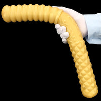 11.41in 15in 18.11in Liquid Large Soft Long Silicone Dual Ended Dildo