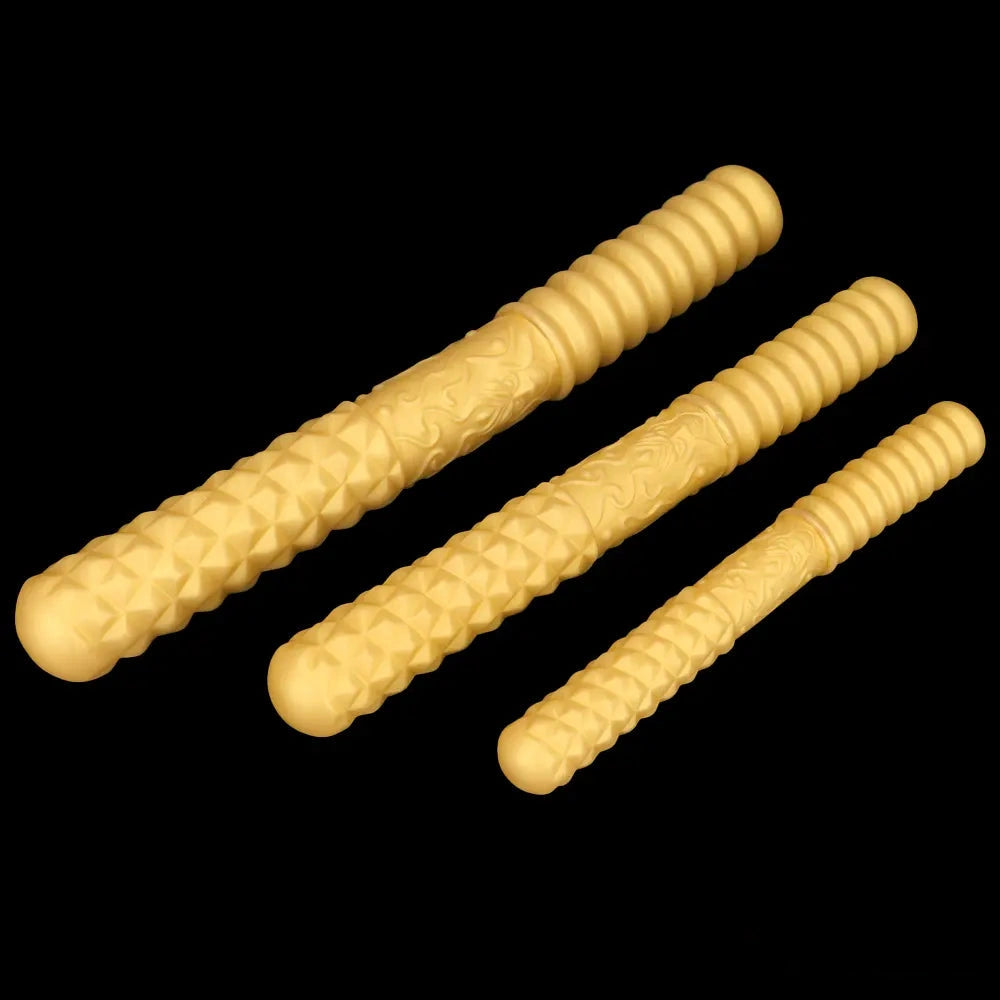 11.41in 15in 18.11in Liquid Large Soft Long Silicone Dual Ended Dildo