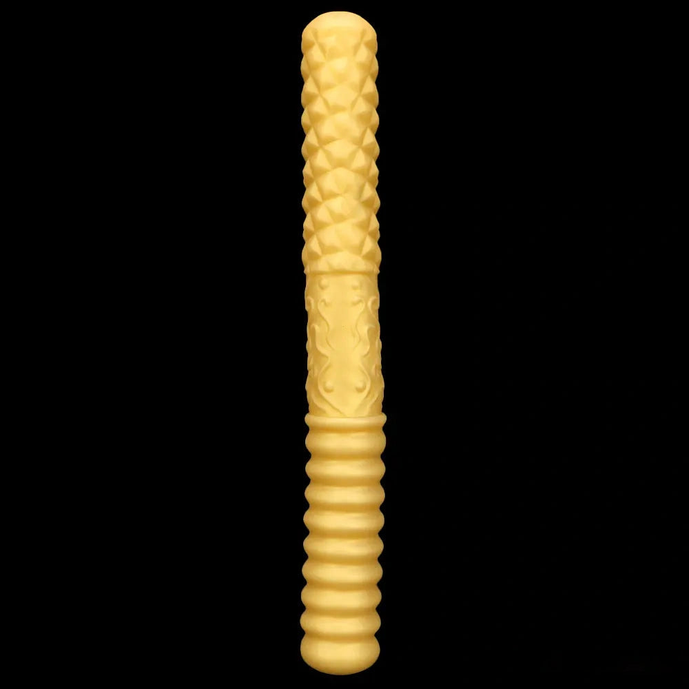 11.41in 15in 18.11in Liquid Large Soft Long Silicone Dual Ended Dildo