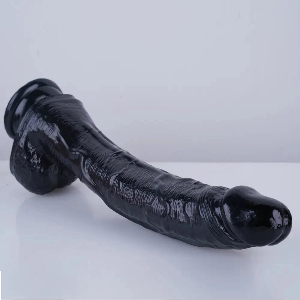 11.41in Big Dildo Sex Toy Fake Dick Silicone Erotic Toy For Women
