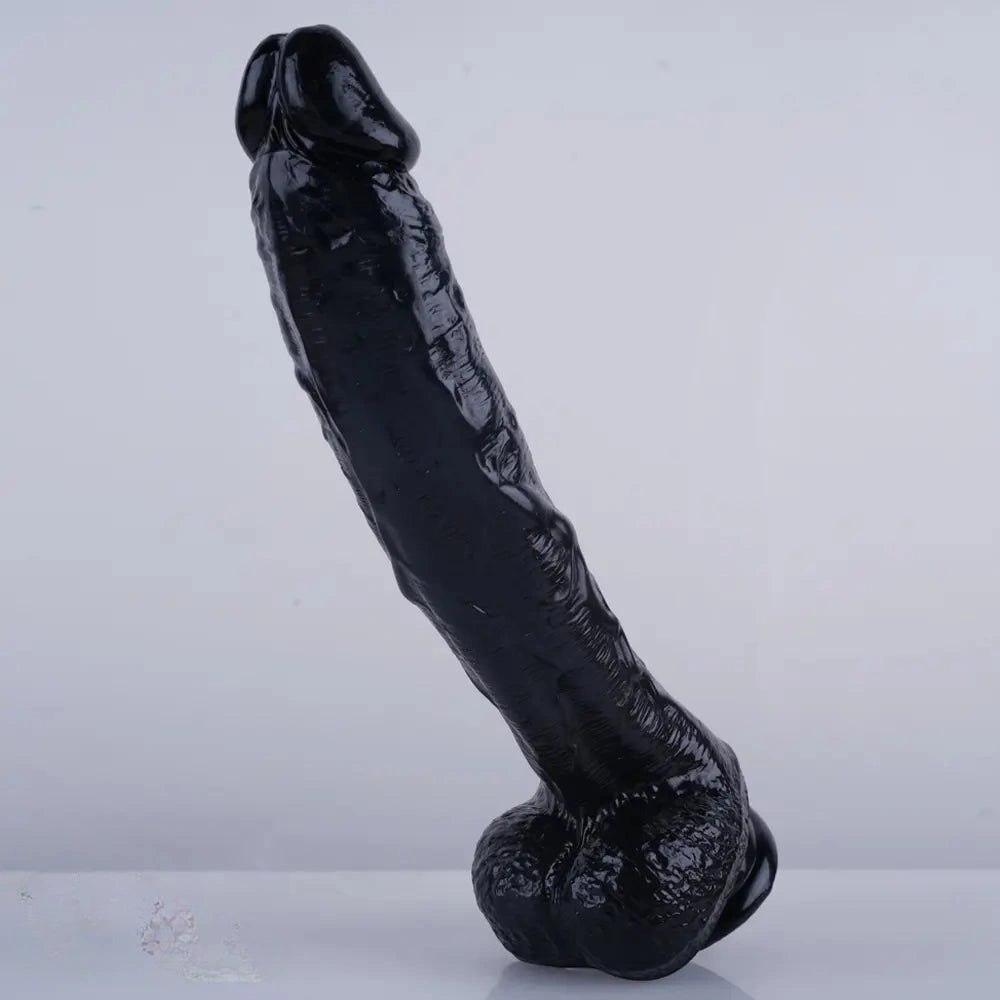 11.41in Big Dildo Sex Toy Fake Dick Silicone Erotic Toy For Women