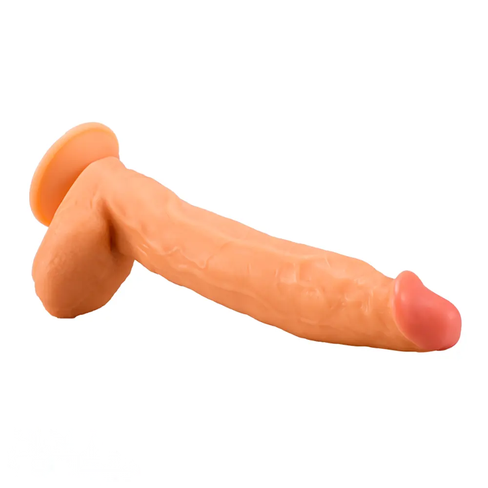 11.41in Large Real PVC Skin Adult Love Dildo For Women Men Sex Toy