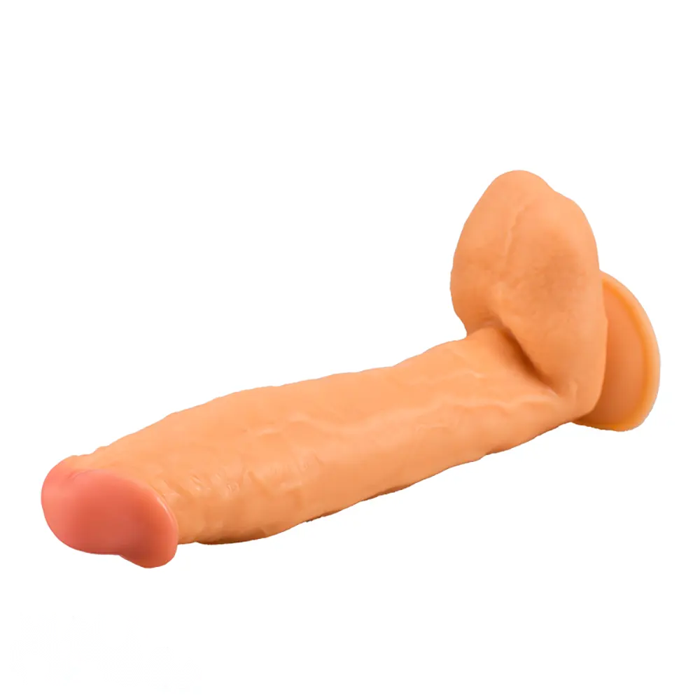 11.41in Large Real PVC Skin Adult Love Dildo For Women Men Sex Toy