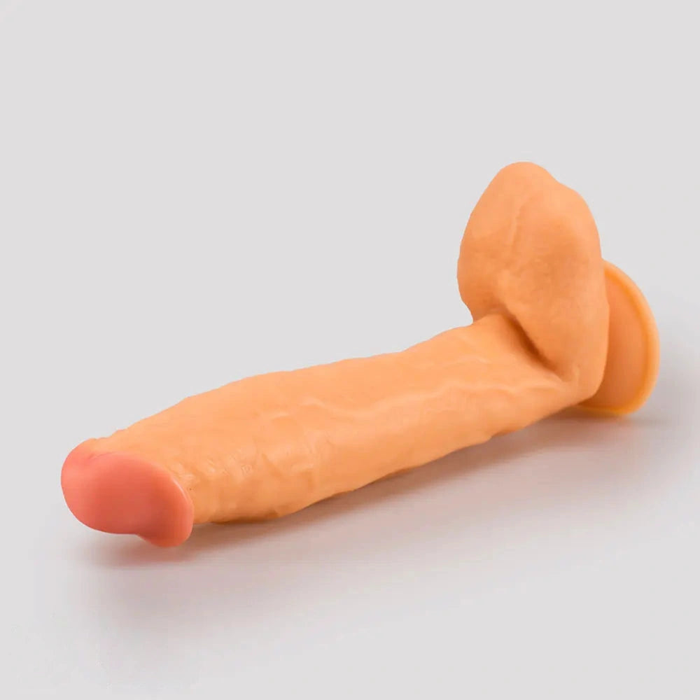11.41in Large Real PVC Skin Adult Love Dildo For Women Men Sex Toy