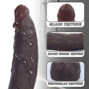 11.41in Real Feeling Dual Density Silicone Big Dildo Anal Stimulation Masturbator