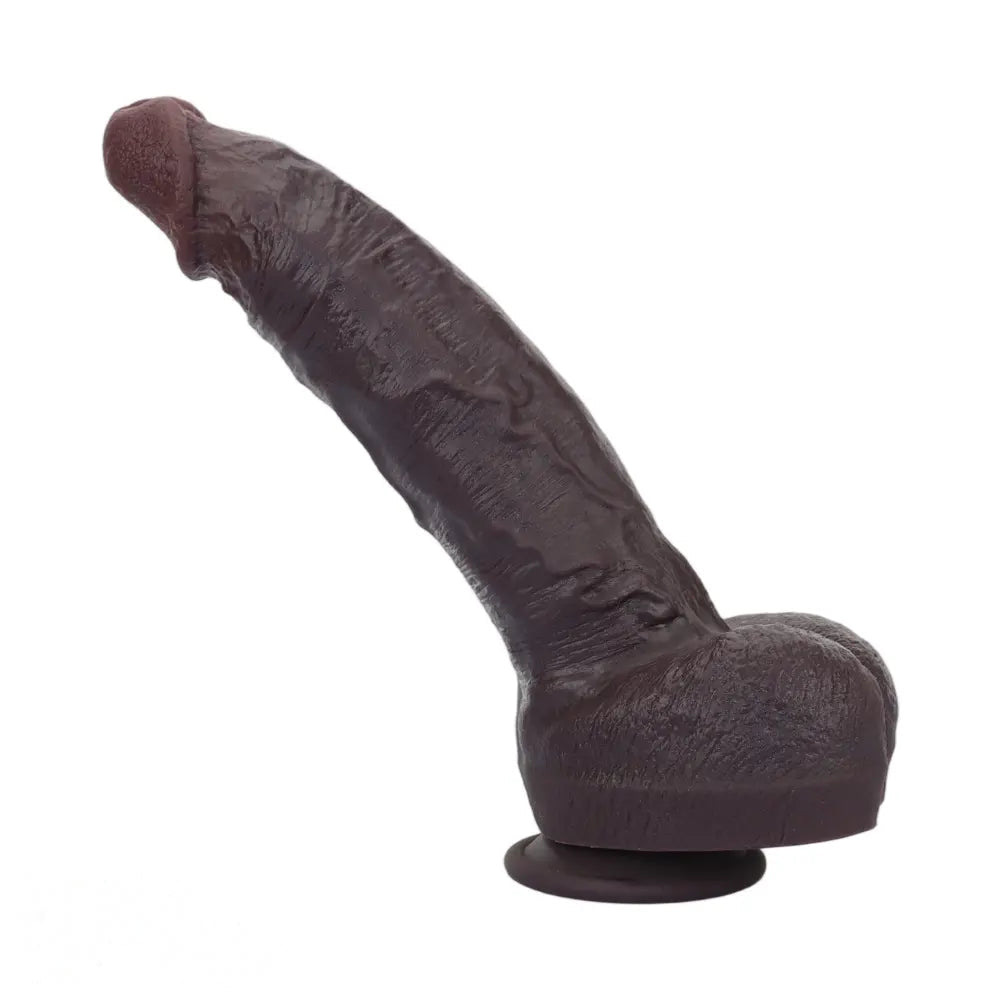 11.41in Real Feeling Dual Density Silicone Big Dildo Anal Stimulation Masturbator