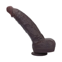 11.41in Real Feeling Dual Density Silicone Big Dildo Anal Stimulation Masturbator