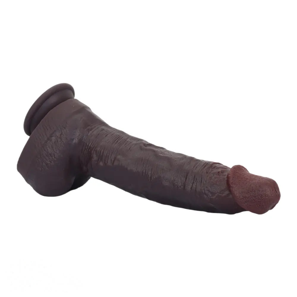 11.41in Real Feeling Dual Density Silicone Big Dildo Anal Stimulation Masturbator
