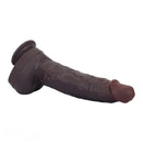 11.41in Real Feeling Dual Density Silicone Big Dildo Anal Stimulation Masturbator