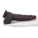 11.41in Real Feeling Dual Density Silicone Big Dildo Anal Stimulation Masturbator