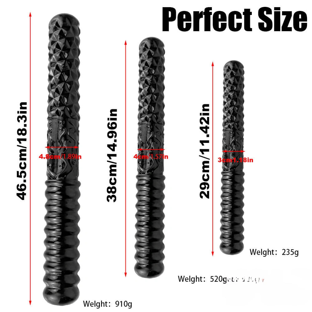 11.42in 14.96in 18.3in Double Ended Thick Long Dildo For Lesbian