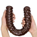 11.42in 14.96in 18.3in Double Ended Thick Long Dildo For Lesbian