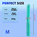 11.42in 14.96in 18.3in Double Ended Thick Long Dildo For Lesbian