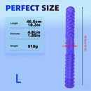 11.42in 14.96in 18.3in Double Ended Thick Long Dildo For Lesbian