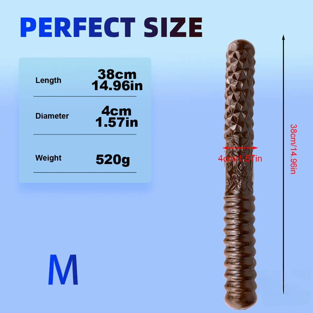 11.42in 14.96in 18.3in Double Ended Thick Long Dildo For Lesbian