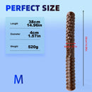 11.42in 14.96in 18.3in Double Ended Thick Long Dildo For Lesbian
