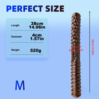 11.42in 14.96in 18.3in Double Ended Thick Long Dildo For Lesbian