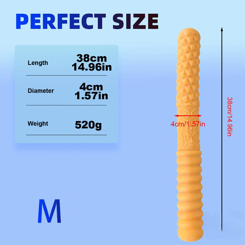 11.42in 14.96in 18.3in Double Ended Thick Long Dildo For Lesbian