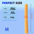 11.42in 14.96in 18.3in Double Ended Thick Long Dildo For Lesbian