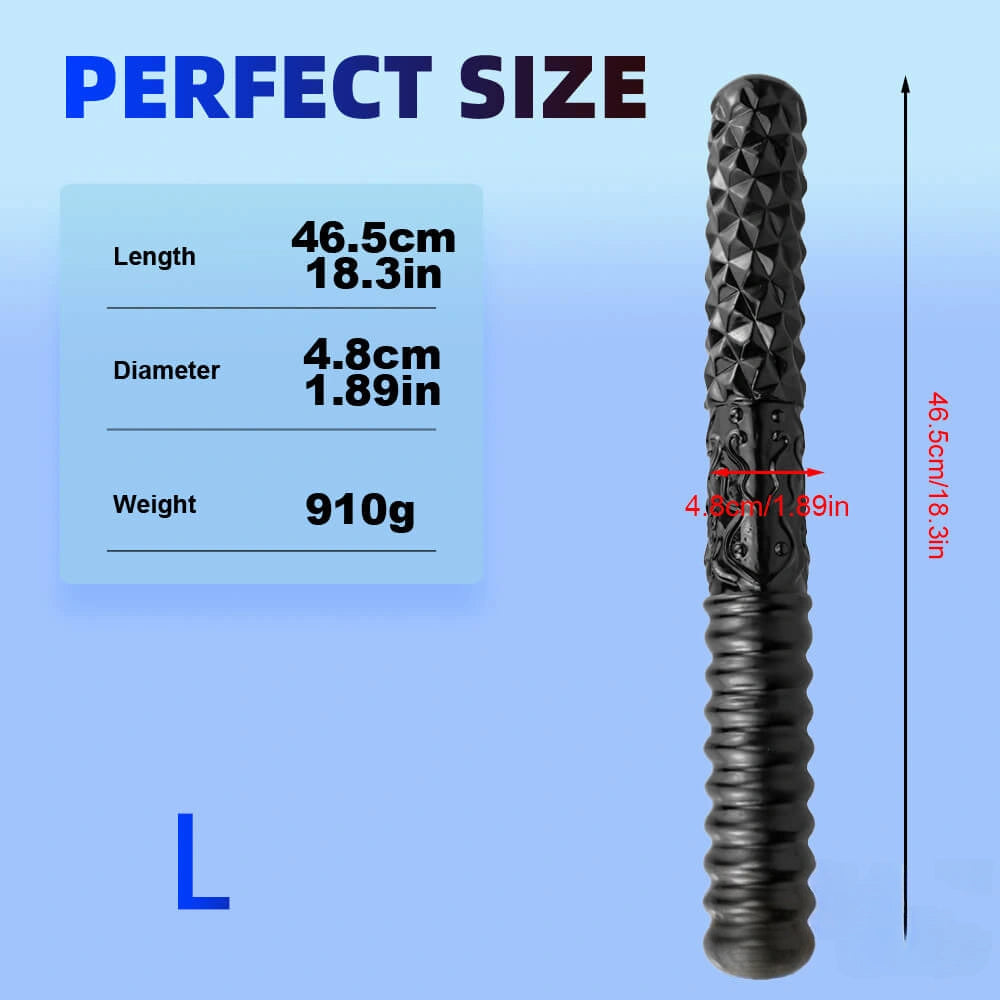 11.42in 14.96in 18.3in Double Ended Thick Long Dildo For Lesbian