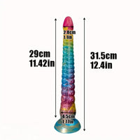 11.42in Octopus Tentacle BDSM Toy Male Female Anal Dildo Prostate Massager