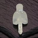 11.42in TPE Transparent Large Size Homosexual Pocket Pussy Dildo